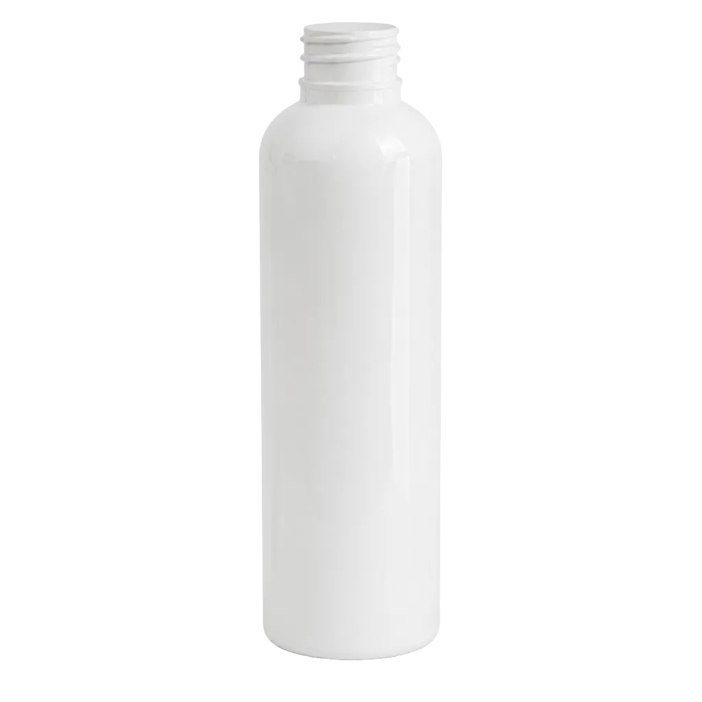 Botella de Plástico PET Boston Blanco 125ml R20