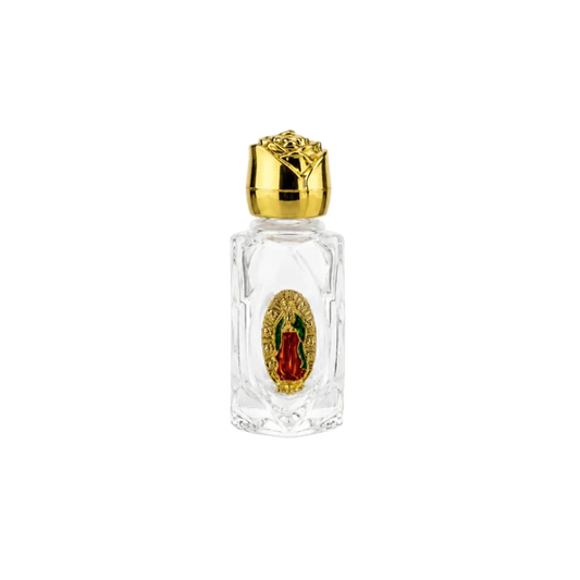 Botella Vidrio con Imagen Religiosa 20ml