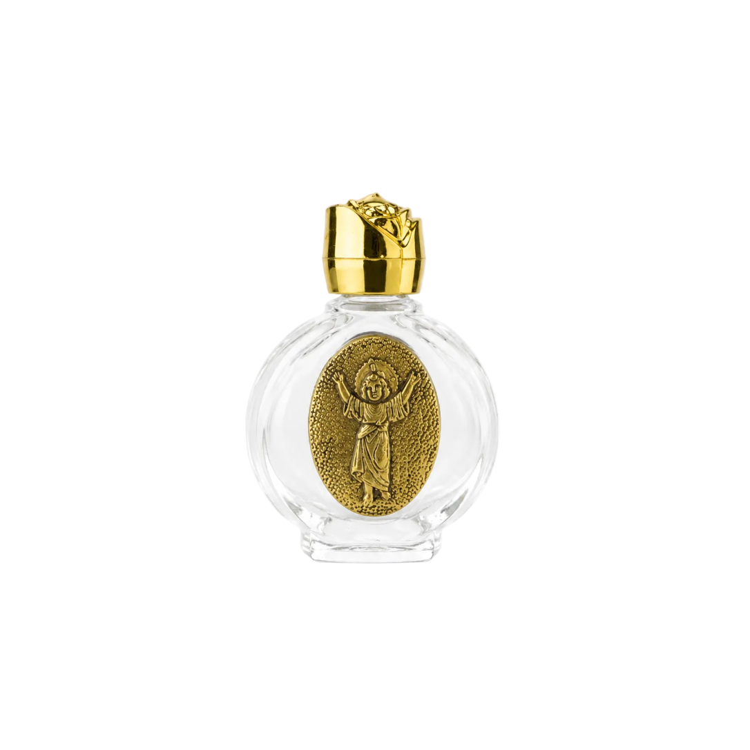 Botella Vidrio con Imagen Religiosa 20ml