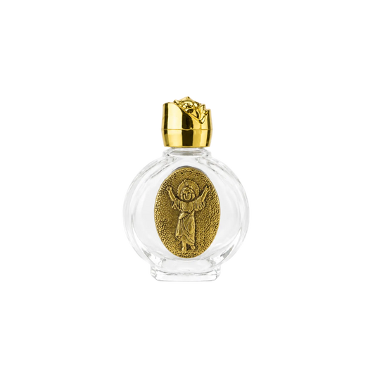 Botella Vidrio con Imagen Religiosa 20ml