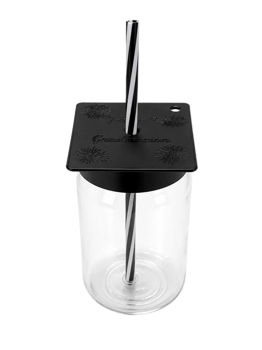 Tapa Birrete Negro con Pet 500ml