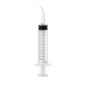 Jeringa de Irrigación 12 ml con Punta Curva