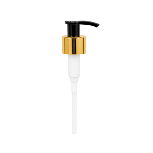 Dosificador Negro Aluminio Oro de Lujo R24