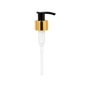 Dosificador Negro Aluminio Oro de Lujo R24
