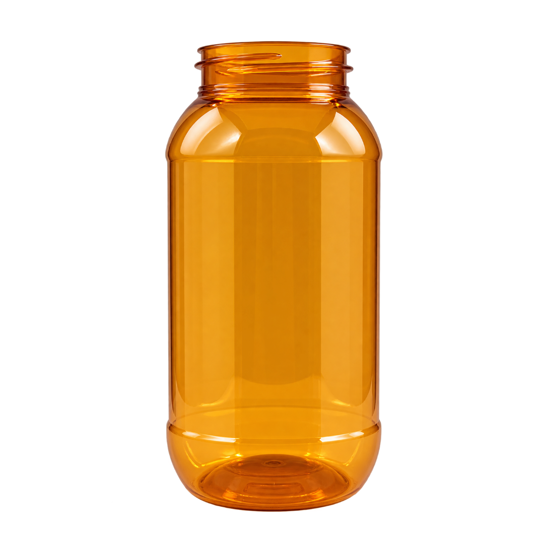 Envase Tarro PET 750ml R63 Naranja