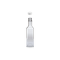 Botella Cuadrada de Vidrio miniatura de R24/410 de 100ml con Tapa de Polipropileno