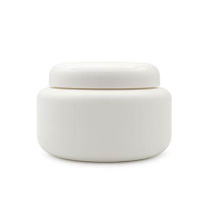 Pomadera Cosmetica Blanca 250g
