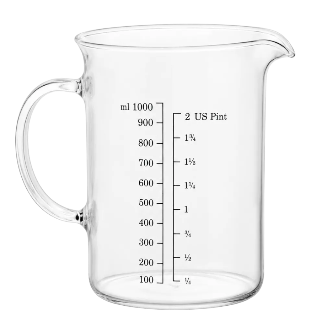 Taza Medidora de Vidrio