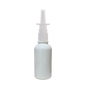 Frasco de Vidrio Multiusos Blanco R18 con Tapa Atomizador Nasal en color Blanco