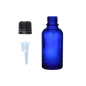 Frasco de Vidrio Multiusos Azul R18 con Tapa Inviolable y Inserto