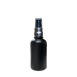 Frasco de Vidrio Multiusos Negro Mate R18 con Tapa Dosificador Plata