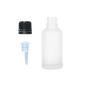 Frasco de Vidrio Multiusos Mate R18 con Tapa Inviolable y Inserto