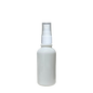 Frasco de Vidrio Multiusos Blanco R18 con Tapa Atomizador Blanco