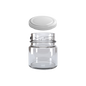 Tarro Conserva de Vidrio 1.5OZ con Cierre Hermético y Tapa de Twist Off R43 de Aluminio