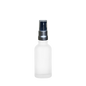 Frasco de Vidrio Multiusos Mate R18 con Tapa Dosificador Plata