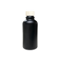 Frasco de Vidrio Multiusos Negro Mate R18 con Tapa Plana