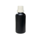 Frasco de Vidrio Multiusos Negro Mate R18 con Tapa Inviolable Lujo