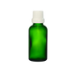 Frasco de Vidrio Multiusos Verde R18 con Tapa Inviolable Lujo