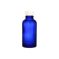 Frasco de Vidrio Multiusos Azul R18 con Tapa Plana