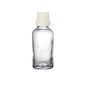 Frasco de Vidrio Multiusos Transparente R18 con Tapa Inviolable Lujo