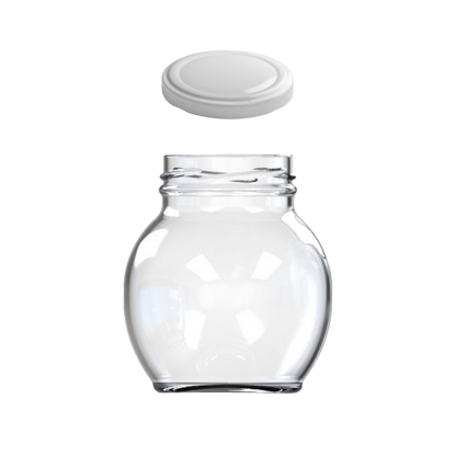 Tarro Esférico de Vidrio 255ml