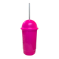 Vaso Candy 500ml con Tapa y Popote