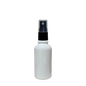 Frasco de Vidrio Multiusos Blanco R18 con Tapa Atomizador Negro