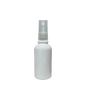 Frasco de Vidrio Multiusos Blanco R18 con Tapa Atomizador Natural