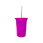 Vaso Bachelor 16oz con Tapa y Popote