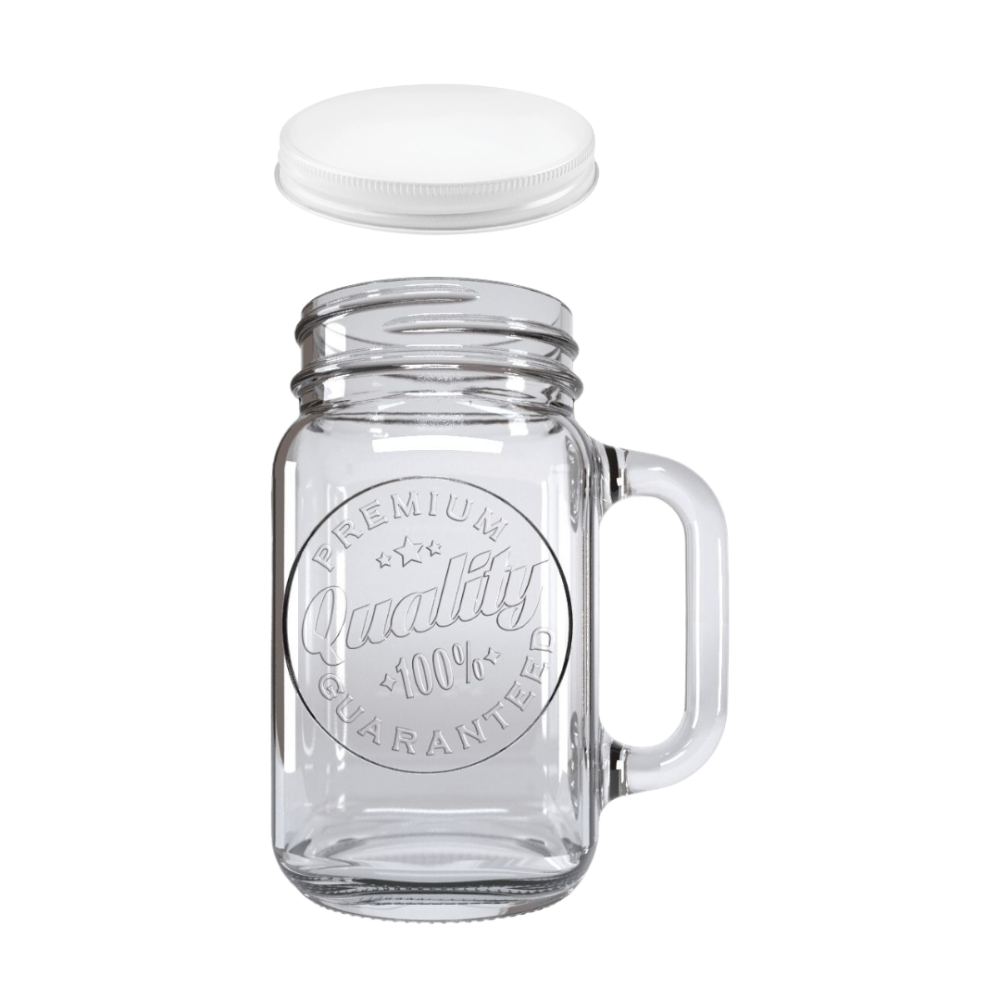 Tarro Mason Jar de Vidrio 16oz