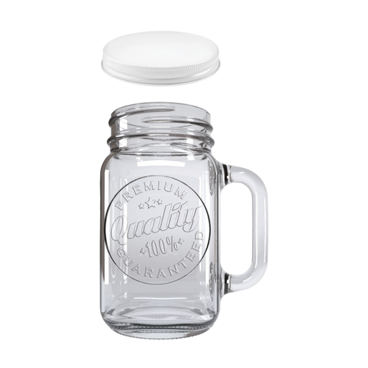 Tarro Mason Jar de Vidrio 16oz