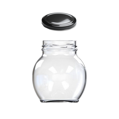 Tarro Esférico de Vidrio 255ml
