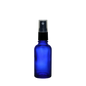Frasco de Vidrio Multiusos Azul R18 con Tapa Atomizador Negro