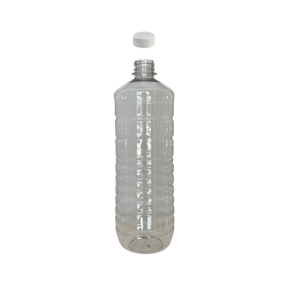Botella para agua de Anillada PET