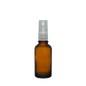 Frasco de Vidrio Multiusos Ámbar R18 con Tapa Atomizador Natural